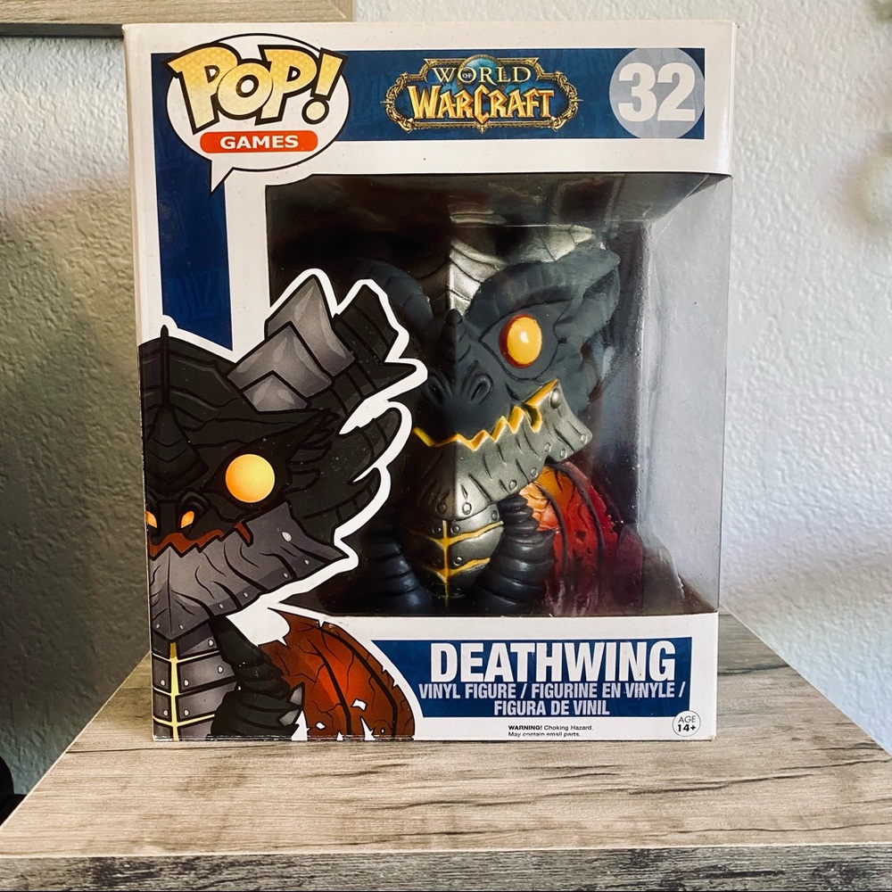 Deathwing Funko Pop figure, #32, World of Warcraft 6”